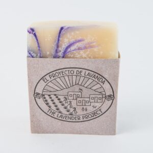 Jabón de lavanda con color 135 grs.